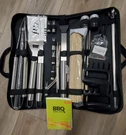 New Grilling Accessories Set 14 Pc Tools Stainless Steel Case Olarhike. Fixed Price $24.99.