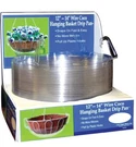 Cwp HB-1150S Clear Plastic Round Hanging Basket Drip Pan 10 In. (pack Of 30). Fixed Price $42.00.