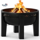 Fire Chief Wood Burning Pit With Tabletop Lid Modern Outdoor Metal. Fixed Price $225.21.