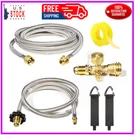 Extend Stay Rv Propane Kit, Brass Tee 4 Port With 5 Ft And 12 St.... Fixed Price $51.59.