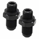 Applianpar Pack Of 2 1/4NPS Transmission Oil Cooler Adapter -6 An, Black. Fixed Price $12.25.