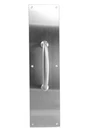 Stainless Steel Cal-royal Door Pull PULPL4016 US32D 4" X 16" Ships Same Day. Fixed Price $45.00.