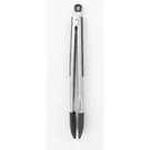 Farberware 12.5" Tongs Silver/black Stainless Steel Silicone Grips 5216358 New!!. Fixed Price $17.35.