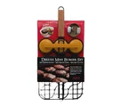 New Charcoal Companion Mini Burger "sliders" Grilling Set Gourmet Griller. Fixed Price $17.99.
