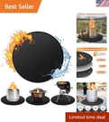 Reversible 36'' Fireproof Mat For Grills & Pits - Easy Clean And Storage. Fixed Price $36.99.