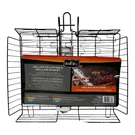 Mr Bar-b-q Deluxe Adjustable Grilling Basket Folding Wooden Handle. Fixed Price $10.86.