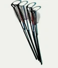 Set Of 4 Deluxe Non Stick Skewers Spiral Handle Barbecue Home 360 17IN. Fixed Price $10.49.