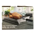 Philips Smoke-less Indoor Grill Stainless Steel Rotisserie Add On HD6971/00. Fixed Price $80.64.