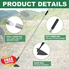 Yeelor Warren Hoe 57" Adjustable Handle Carbon Steel Garden Tool. Fixed Price $39.99.