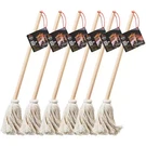 16 In. Wooden Handle Bbq Grill Basting Mop With Cotton Head (6-PACK). Fixed Price $19.90.