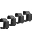 4-PACK Tool Hooks For Weber Grills, Holder Slate Black. Fixed Price $16.04.