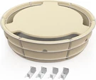 Onlyfire Stainless Steel Charcoal Ash Basket, Firebox Set With Heat Def. Fixed Price $121.43.