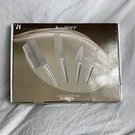 Berghoff Eclipse Santoku Knife Set 4 Pieces Stainless Steel Kitchen Cutlery. Fixed Price $69.99.