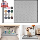 Urmona 34" X 22" Waterproof Silicone Mat Multiple Sizes & Colors, Under Sink. Fixed Price $15.57.