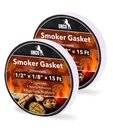 Unco Smoker Gasket, Pack, 15 Ft, 1/2"X1/8" Black. Fixed Price $13.14.