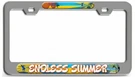 Endless Summer Surfing Ch Steel License Plate Frame Design. Fixed Price $15.95.