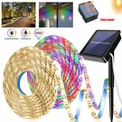 Upgraded Solar Led Strip Flexible Lights 8 Mode Waterproof Outdoor Decor. Fixed Price $29.99.