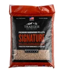 Traeger Signature Blend All-natural Wood Grilling Pellets, 20 Lb. Bag PEL331. Fixed Price $22.99.