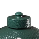 Dracarys Grill Chimney Top Vent Cap Ceramic Damper Big Green Color Egg. Fixed Price $40.91.