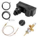 Gas Fireplace Pit Flame Failure Safety Control Valve Kit And Assembly Fi.... Fixed Price $33.61.