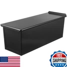 Luxshiny Non-stick Loaf Pan Lid 12.99X4.84X4.33IN Rectangular Bread Baking. Fixed Price $46.29.