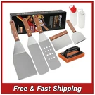 Romanticist 8PCS Griddle Accessories Kit Stainless Steel Grill Spatula Set. Fixed Price $29.29.