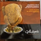Grillmark Barbecue Accessory Stainless Steel Chicken Roaster New Box. Fixed Price $10.00.