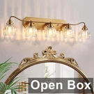 Cmnvmn C5016-5 Vintage Bathroom Vanity Light, Matte Antique Brass. Fixed Price $69.69.