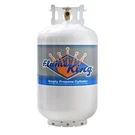 New! Flame King 30 Lb. Propane Tank With Type 1 Overfill Protection Device Valve. Fixed Price $63.69.