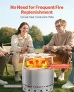 Vevor Pit Heat Deflector For Solo Stove Yukon, 27 Inch Bonfire Round Wo. Fixed Price $96.90.