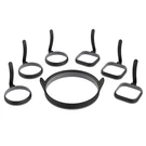 Blackstone 5515 Egg Ring/omelet Kit,silver. Fixed Price $30.75.