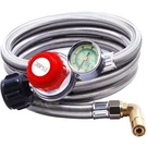 6 Ft Propane Adapter Hose With 0-30 Psi High-pressure Adjustable Regu.... Fixed Price $43.35.