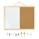 Gdminlo 16.5 X12.6 Inches Dry Erase Cork Bulletin Combination Board, Notice M.... Fixed Price $16.85.