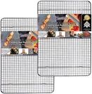 Kitchenatics Heavy Duty Half Sheet Cooling Racks, Rust Resistant Stainless Steel. Fixed Price $47.45.