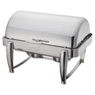 Winco 101B Rectangular 8 Qt. Virtuoso Chafer Dish W/ Food & Water Pan. Fixed Price $596.35.