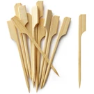 200PCS Bamboo Paddle Picks, 3.5 Inch Sturdy Flat Skewers Food Appetizer Toothpic. Fixed Price $12.39.