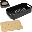 Foodi Air Frying Combo Crisper Basket For Ninja FG551 Smart Indoor Grill, Non-st. Fixed Price $63.99.