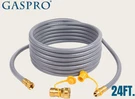 Gaspro 36FT 3/8" Natural Hose Low Pressure Lpg With Quick Connect. Fixed Price $40.99.