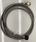 Propane Extention Hose, 12 Feet Stainless Steel Braided, Gardennow. Fixed Price $25.00.