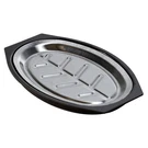 Nordic Ware Indoor/outdoor Sizzling Steak Server, Silver. Fixed Price $41.99.
