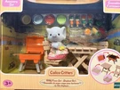 Calico Critters Bbq Picnic Set Grill CC1980 Elephant Girl New Table Chairs. Fixed Price $37.99.