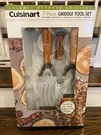 Cuisinart 7-PIECE Wooden Handle Griddle Tool Set New. Fixed Price $11.25.
