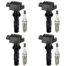 Bdfhyk Ignition Coil Pack UF540 And Iridium Spark Plugs 90083 Compatible With Ma. Fixed Price $91.15.