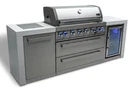 Mont Alpi 6 Burner Deluxe Island With Fridge Cabinet MAI805-DFC Natural Gas. Fixed Price $6299.10.
