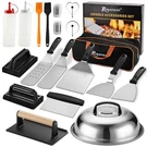 Romanticist 19PCS Griddle Accessories Set - Flat Top Teppanyaki Spatula W.... Fixed Price $45.39.