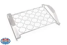 Everdure Grilling Oyster Rack: Brushed Stainless Steel, Easy Grip. Fixed Price $34.99.