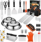 40PCS Griddle Accessories Kit, Flat Top Grill Set For Outdoor Barbec. Fixed Price $43.99.