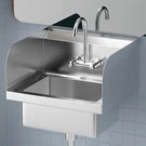 Commercial Hand Wash Sink Stainless Steel Bar/prep With Faucet For Kitchen. Fixed Price $97.99.