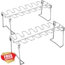 Rtt 2PK Stainless Steel Chicken Leg Wing Rack Grill Smoker. Fixed Price $27.99.