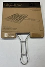 Pampered Chef Bbq Flexible Basket New- #2713 Open Box Healthy Eating. Fixed Price $21.95.